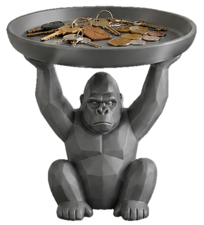 3D - Gorilla valet tray